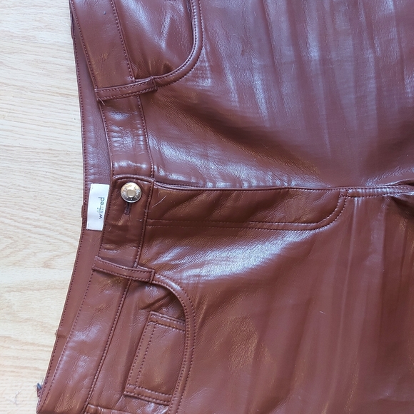 SOLD Aritzia Melina Cognac Size 6 - Picture 7 of 10